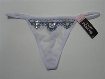 Wholesale Lady Princess Festive Sequin G-String
