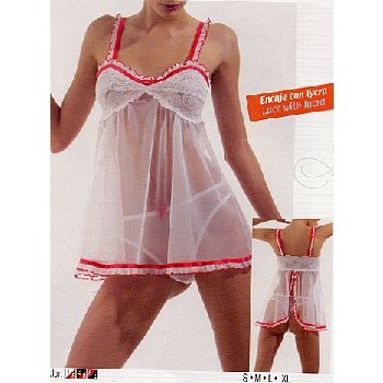 Wholesale Women's 2pc Baby Doll Sets w/ Matching Thongs