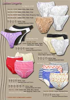 Wholesale Ladies Laced Panties