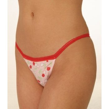 Wholesale Jolie Cotton Cherry Thongs