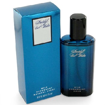 Wholesale Cool Water 2.5 Oz Deodorant Spray (glass) For Men