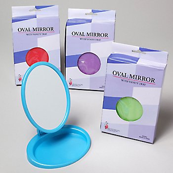Wholesale Oval Mirror with Vanity Tray