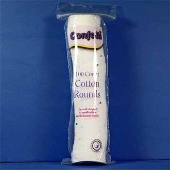 Wholesale Confetti Cotton Makeup Removing Rounds