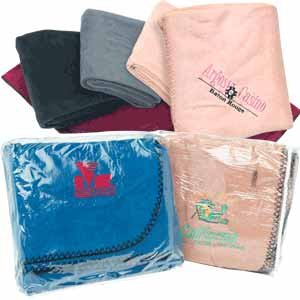 Wholesale Trailworthy 45" x 60" Fleece Blanket & Storage Bag