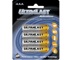 Wholesale Ultralast AA Alkaline Batteries