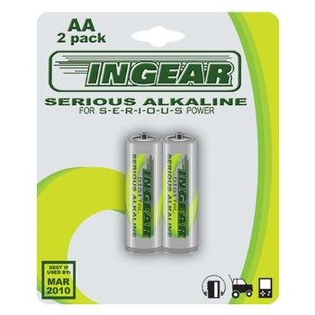 Wholesale Ingear Alkaline AA 2 Pack