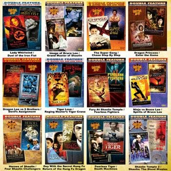 Wholesale Kung Fu / Martial Arts DVD Box 4