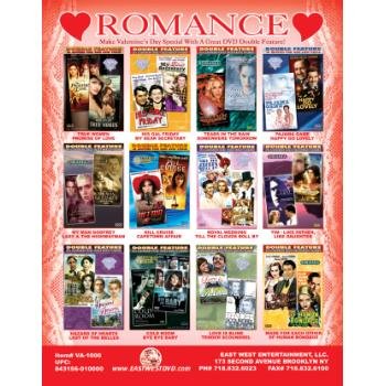 NEW! Wholesale Double Featured ROMANCE Movies