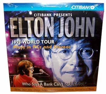 Wholesale Elton John 1998 World Tour CD