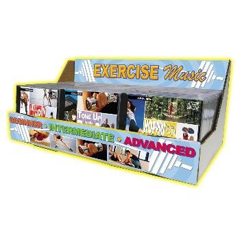 Wholesale Exercise Music Jewel Case Display