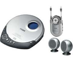 Wholesale Coby Slim Personal CD Player, Mini AM/FM Radio and