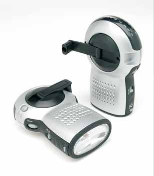 Wholesale Premium Wind-Up Radio with Flashlight