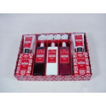 NEW! Wholesale Shanti 8 Piece Bath Gift Set Bergamot Rose