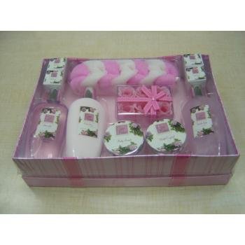 NEW! Wholesale Shanti 9 Piece Bath and Body Gift Set Eau de Rose