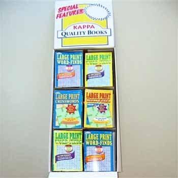 Wholesale Large Print Word Find/Cross Words - Floor Display