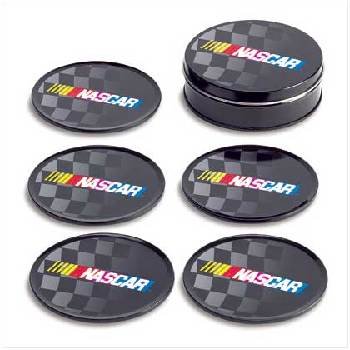 Wholesale Nascar Tin Coasters - 4 Pc