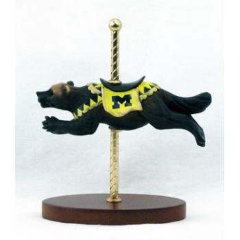 Wholesale Collegiate Carousel Mascot Figurine - Michigan