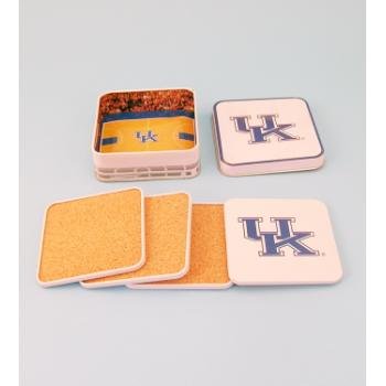 Wholesale Collegiate Cork Coaster Set - Kentucky