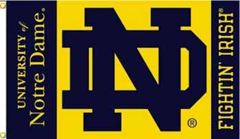 Wholesale Notre Dame 3 x 5 Flag