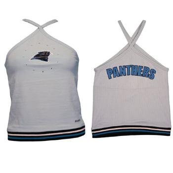 Wholesale Women's Carolina Panthers Halter top