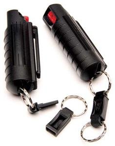 15% OC Pepper Spray in Plastic Holster Black #PSK5M-18 NEW LAW ENFORCEMENT FORMULA