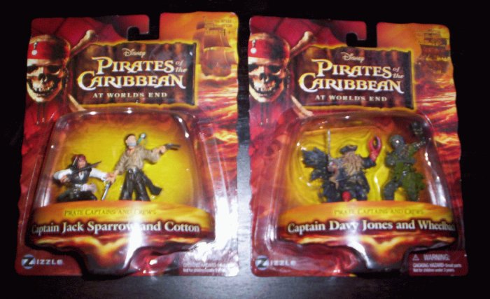 Pirates of the Caribbean at World's End action figures!