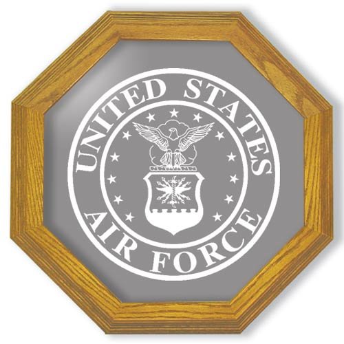 13" United States Air Force (Traditional) Emblem Etched Mirror
