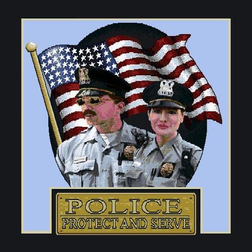 18"x18" Protect and Serve Throw Pillow