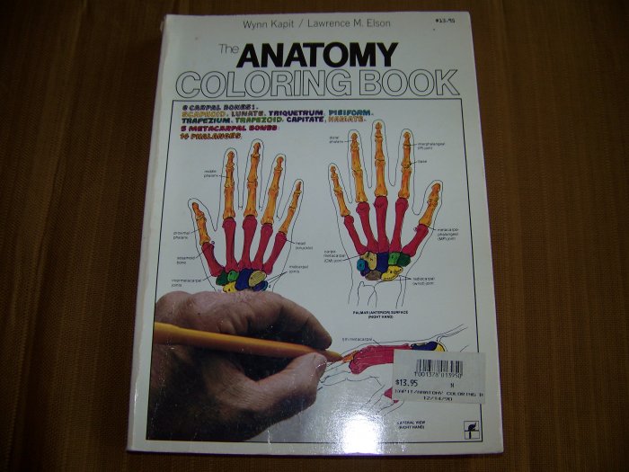 The Anatomy Coloring Book by Kapit and Elson - Great for homeschooling !