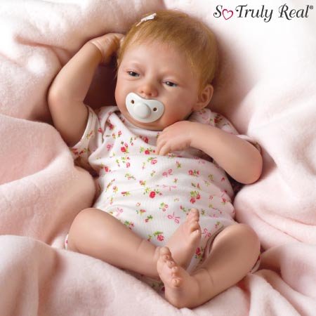 SO TRULY REAL LIFELIKE BABY MAGGIE BREATHING DOLL IN STOCK