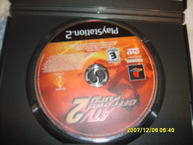 Playstation 2 Game: ATV Offroad Fury 2