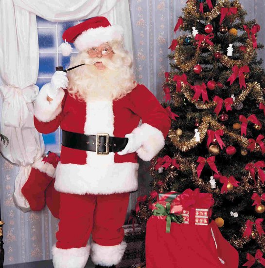 2392 Imperial Santa Suit and Wig N Whisker set- Size 40-48
