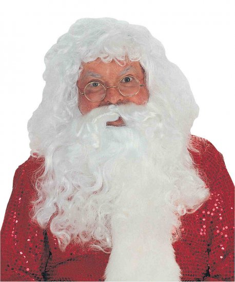 2304 Santa Wig and Whisker Set