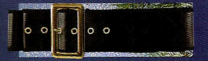 26511 XL Santa Belt - Size 50" to 54"