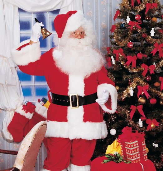 2354 XXL Supre Deluxe Santa Suit (Size 2X 58-60)