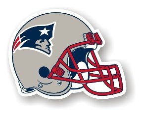 New England Patriots 12" Car Magnet