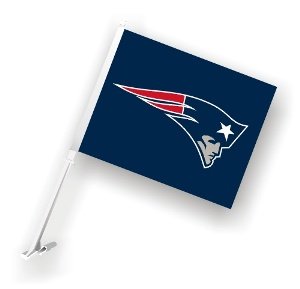 New England Patriots Car Flag