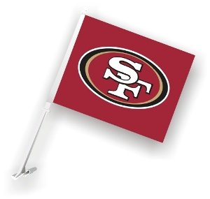 San Francisco Forty Niners Car Flag