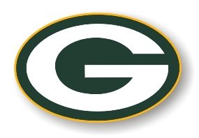 Green Bay Packers 12" Car Magnet
