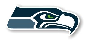 Seattle Seahawks 12" Car Magnet