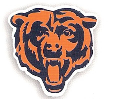 Chicago Bears 12" Car Magnet