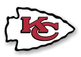 Kansas City Chiefs 12" Car Magnet