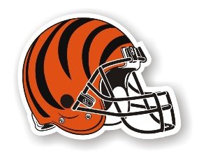Cincinnati Bengals 12" Car Magnet