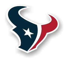 Houston Texans 12" Car Magnet