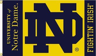 Notre Dame 3' x 5' Outdoor Flag
