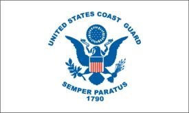 U.S. Coast Guard Flag (3' X 5') Made of Nylon