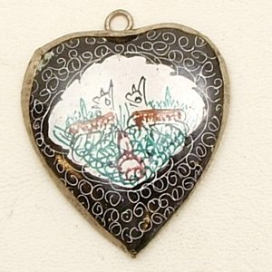 Mina Kara Deer Heart Pendant