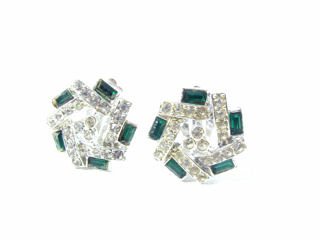 Vintage Rhinestone Earrings