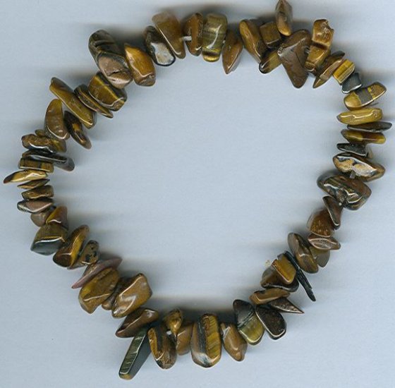 Genuine Tiger Eye Freeform Bracelet