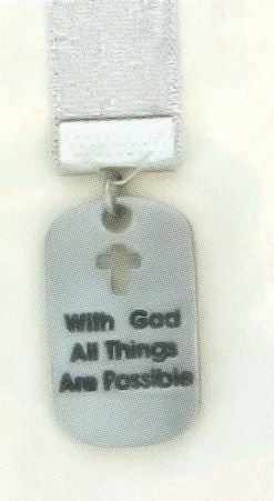 Bookmark 'With God All Things Are Possible'